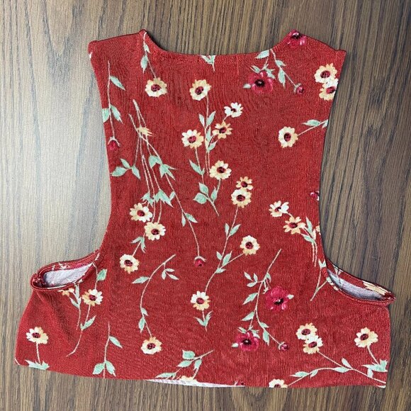 WeWoreWhat Roses and Daisies Cropped Shirt, XS - NWT - Picture 2 of 4